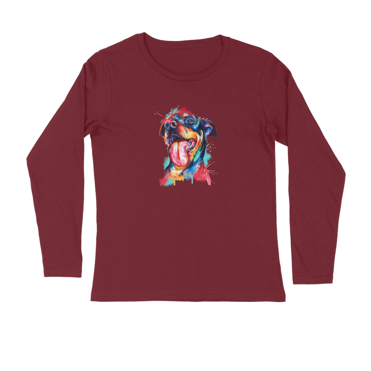 Stepevoli Clothing - Full Sleeves Round Neck (Men) - Pawfectly Bright Hound (6 Colours)