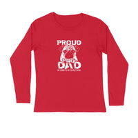 Stepevoli Clothing - Full Sleeves Round Neck (Men) - Proud Pug Dad (5 Colours)