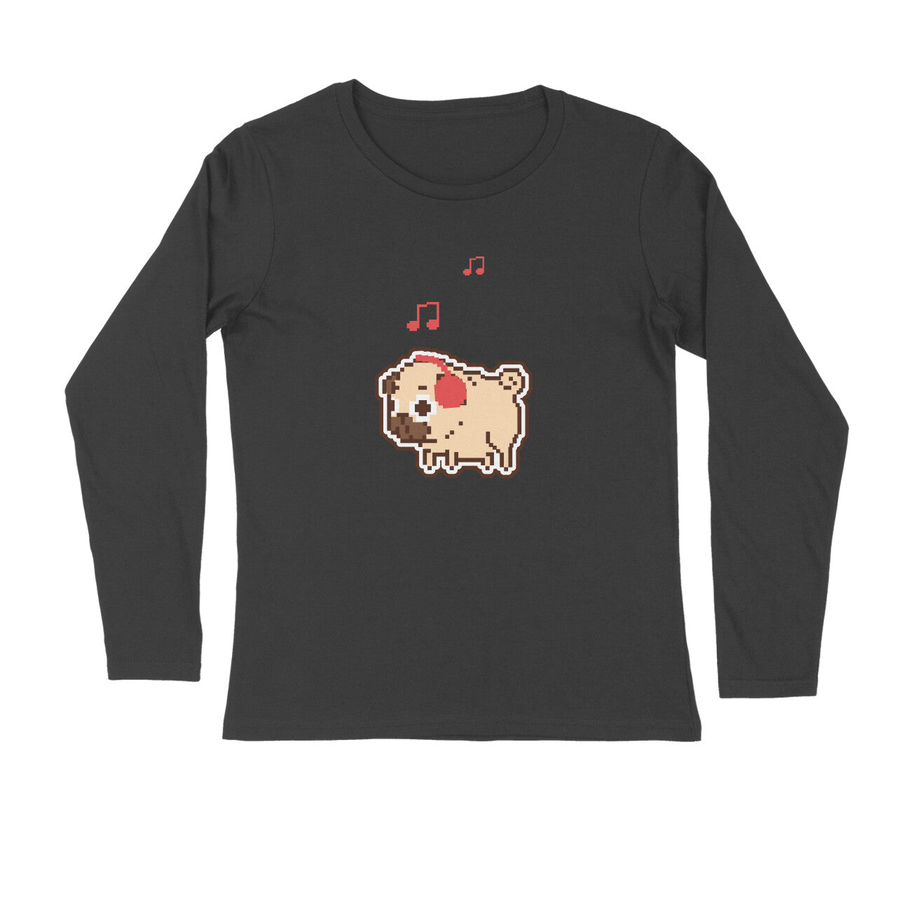 Stepevoli Clothing - Full Sleeves Round Neck (Men) - Puggy Baby (6 Colours)