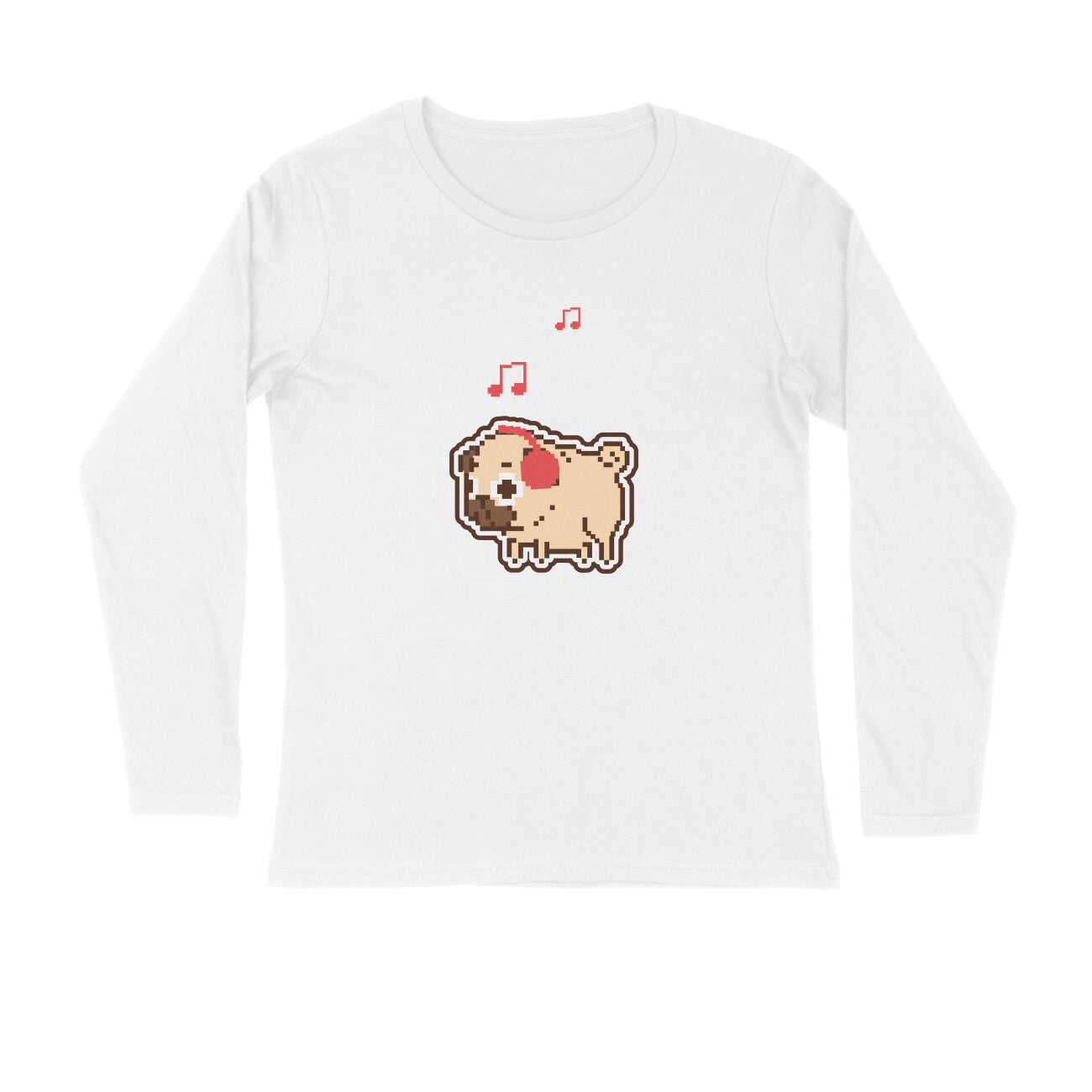 Stepevoli Clothing - Full Sleeves Round Neck (Men) - Puggy Baby (6 Colours)