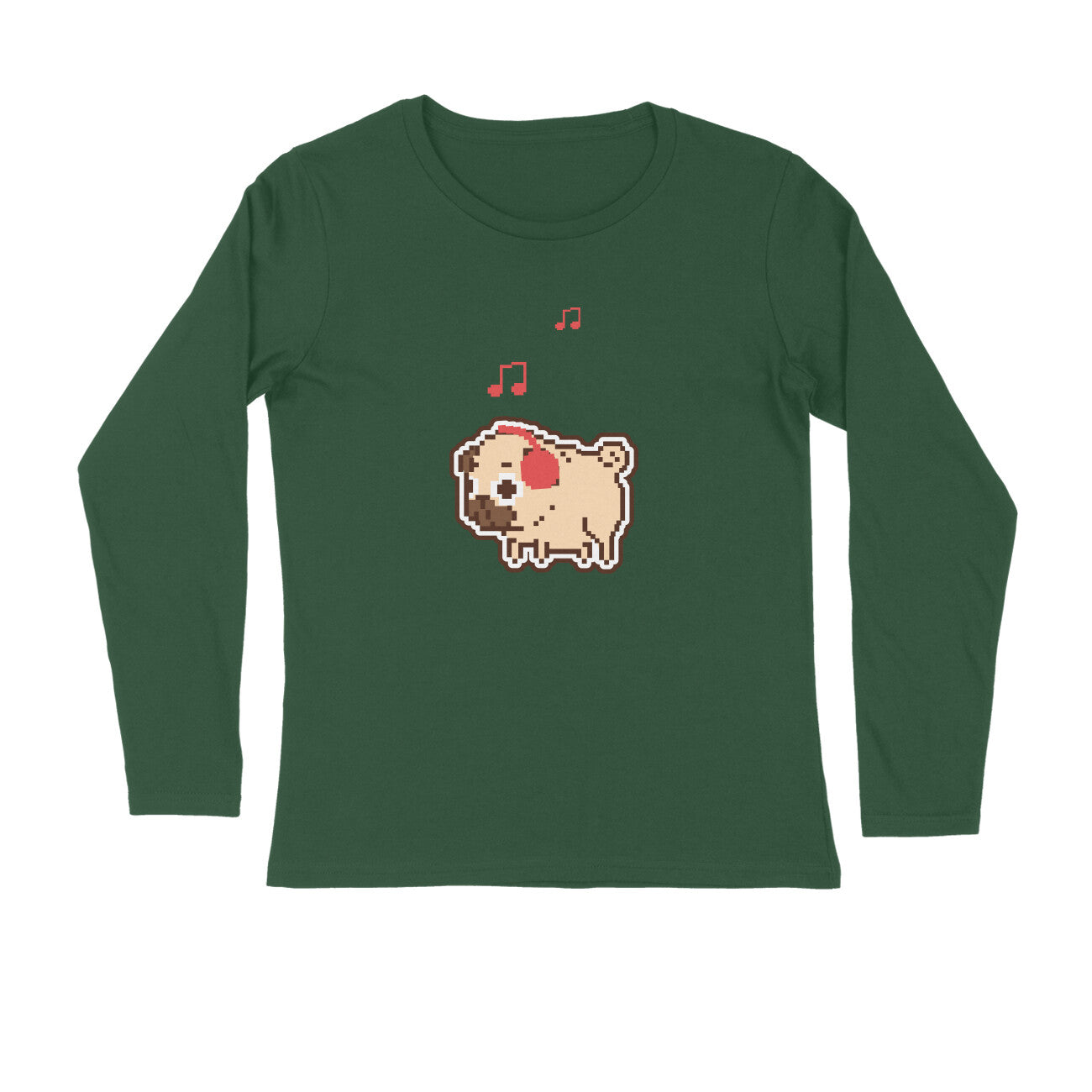 Stepevoli Clothing - Full Sleeves Round Neck (Men) - Puggy Baby (6 Colours)