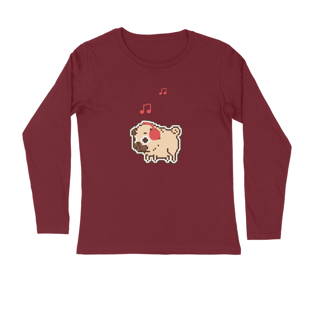 Stepevoli Clothing - Full Sleeves Round Neck (Men) - Puggy Baby (6 Colours)
