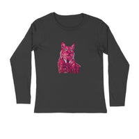 Stepevoli Clothing - Full Sleeves Round Neck (Men) - Roar Of The Fuchsia Lion (6 Colours)