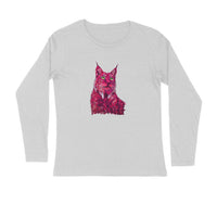 Stepevoli Clothing - Full Sleeves Round Neck (Men) - Roar Of The Fuchsia Lion (6 Colours)