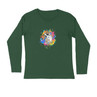 Stepevoli Clothing - Full Sleeves Round Neck (Men) - Splashes Of Joy Puppy (7 Colours)