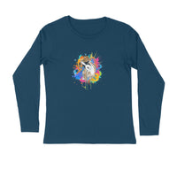 Stepevoli Clothing - Full Sleeves Round Neck (Men) - Splashes Of Joy Puppy (7 Colours)
