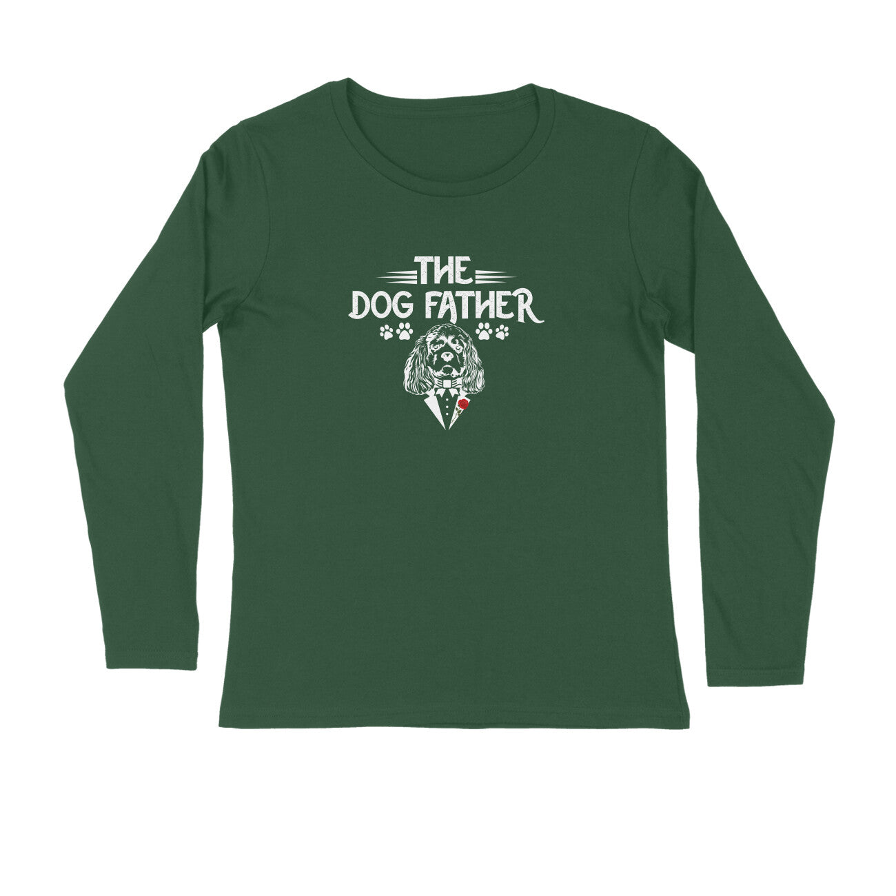 Stepevoli Clothing - Full Sleeves Round Neck (Men) - The Dogfather (4 Colours)