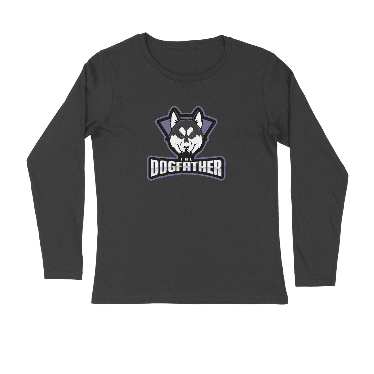 Stepevoli Clothing - Full Sleeves Round Neck (Men) - The Dogfather Husky (7 Colours)