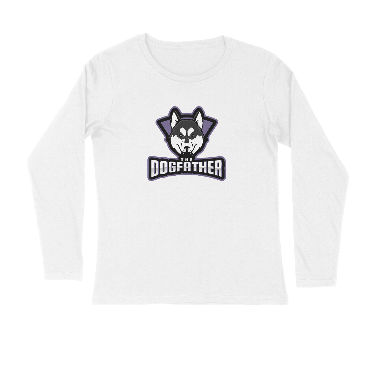 Stepevoli Clothing - Full Sleeves Round Neck (Men) - The Dogfather Husky (7 Colours)