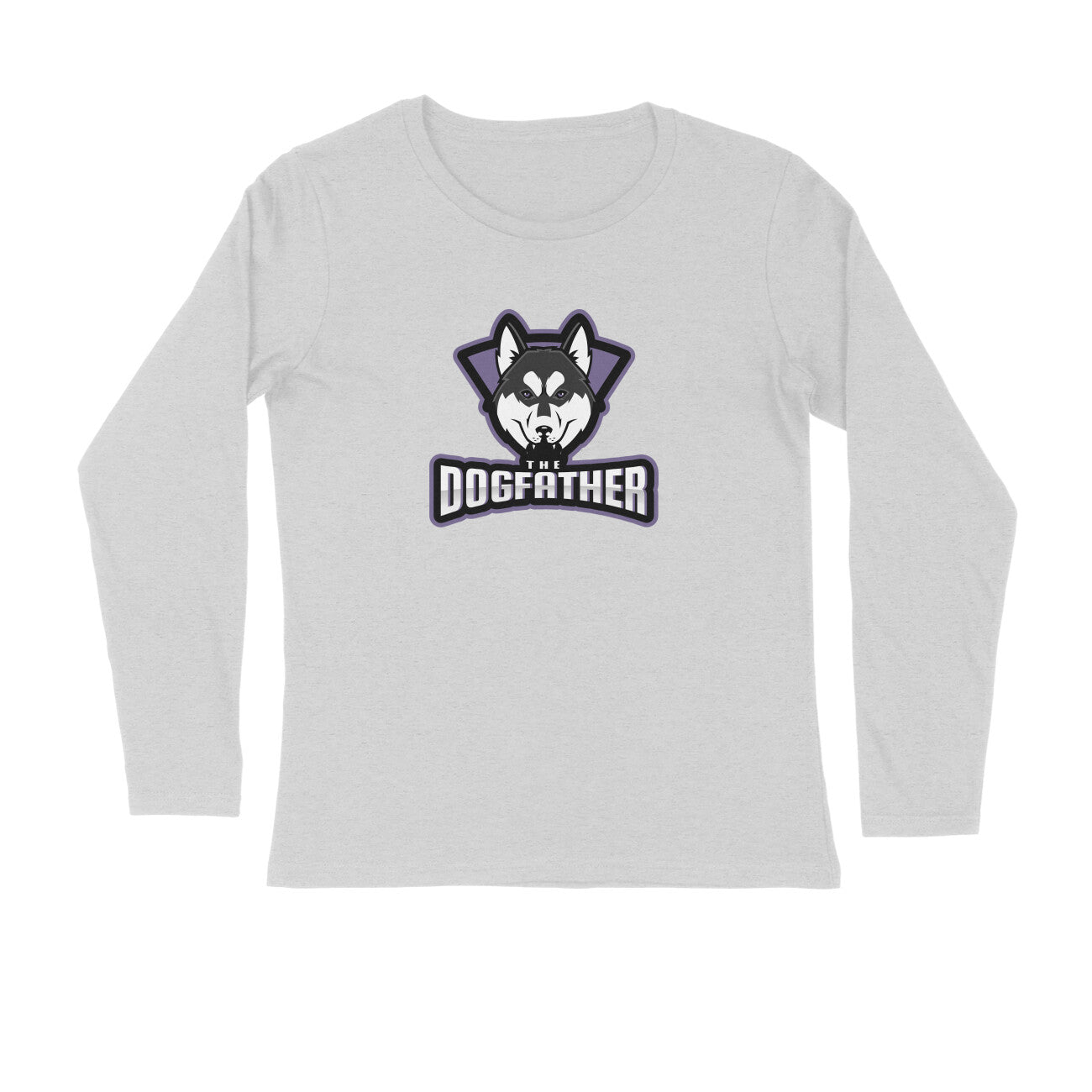 Stepevoli Clothing - Full Sleeves Round Neck (Men) - The Dogfather Husky (7 Colours)