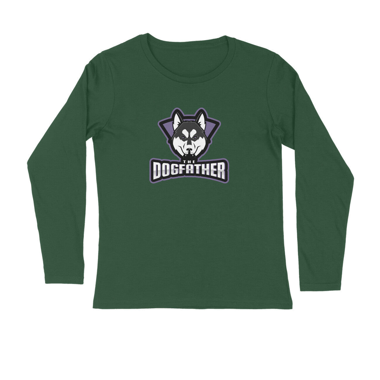 Stepevoli Clothing - Full Sleeves Round Neck (Men) - The Dogfather Husky (7 Colours)