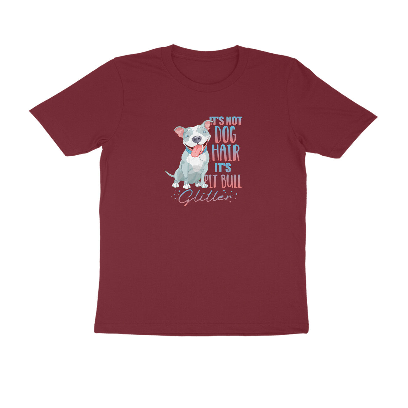 Stepevoli Clothing - Round Neck T-Shirt (Men) - Pitbull Glitter (9 Colours)