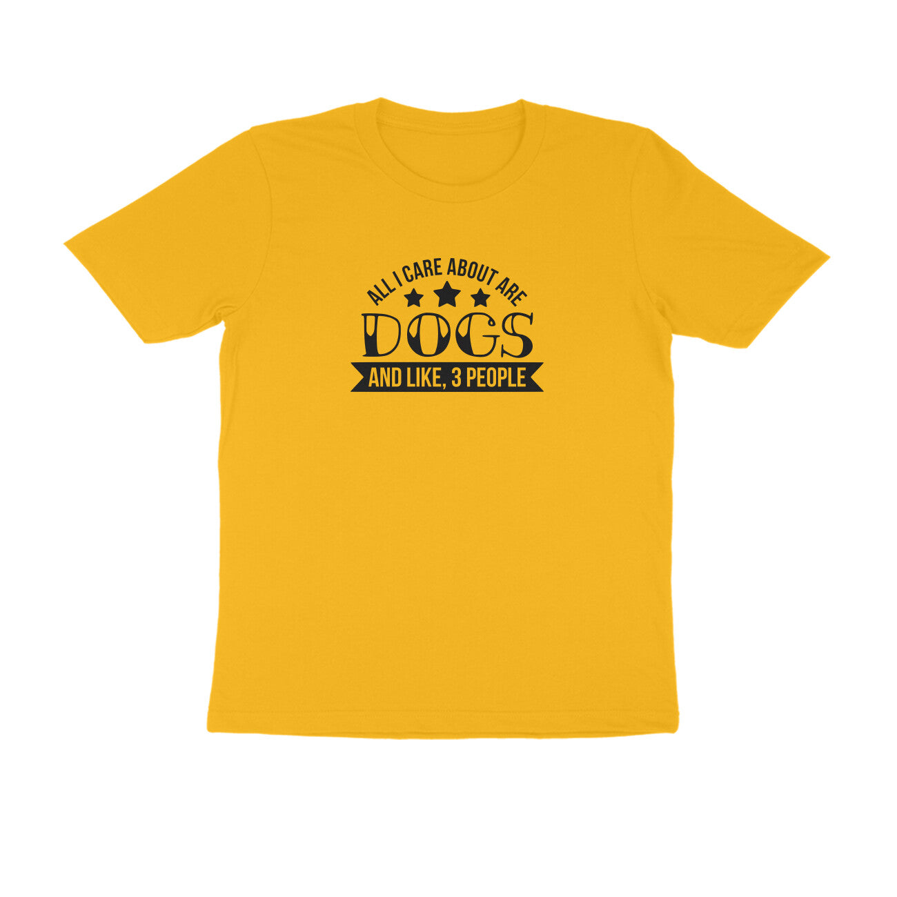 Stepevoli Clothing - Round Neck T-Shirt (Men) - Dogs Are My Life (9 Colours)