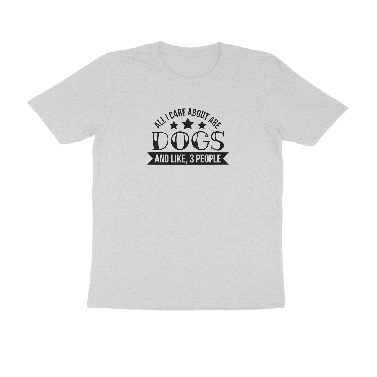 Stepevoli Clothing - Round Neck T-Shirt (Men) - Dogs Are My Life (9 Colours)
