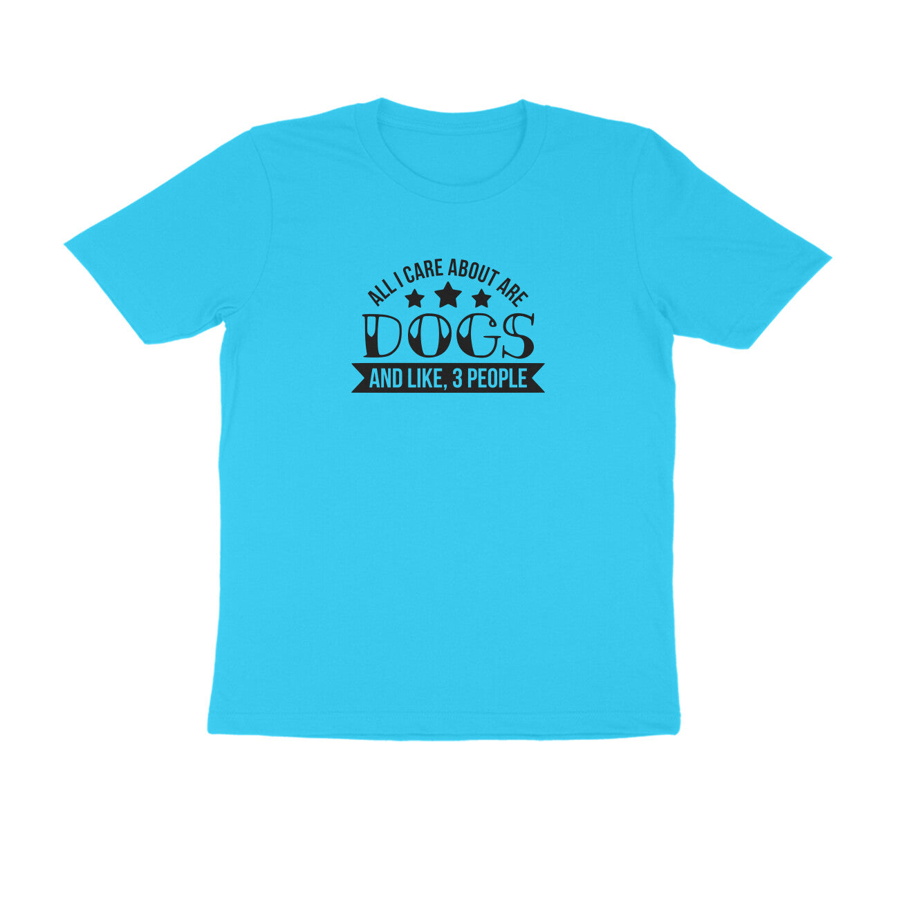 Stepevoli Clothing - Round Neck T-Shirt (Men) - Dogs Are My Life (9 Colours)