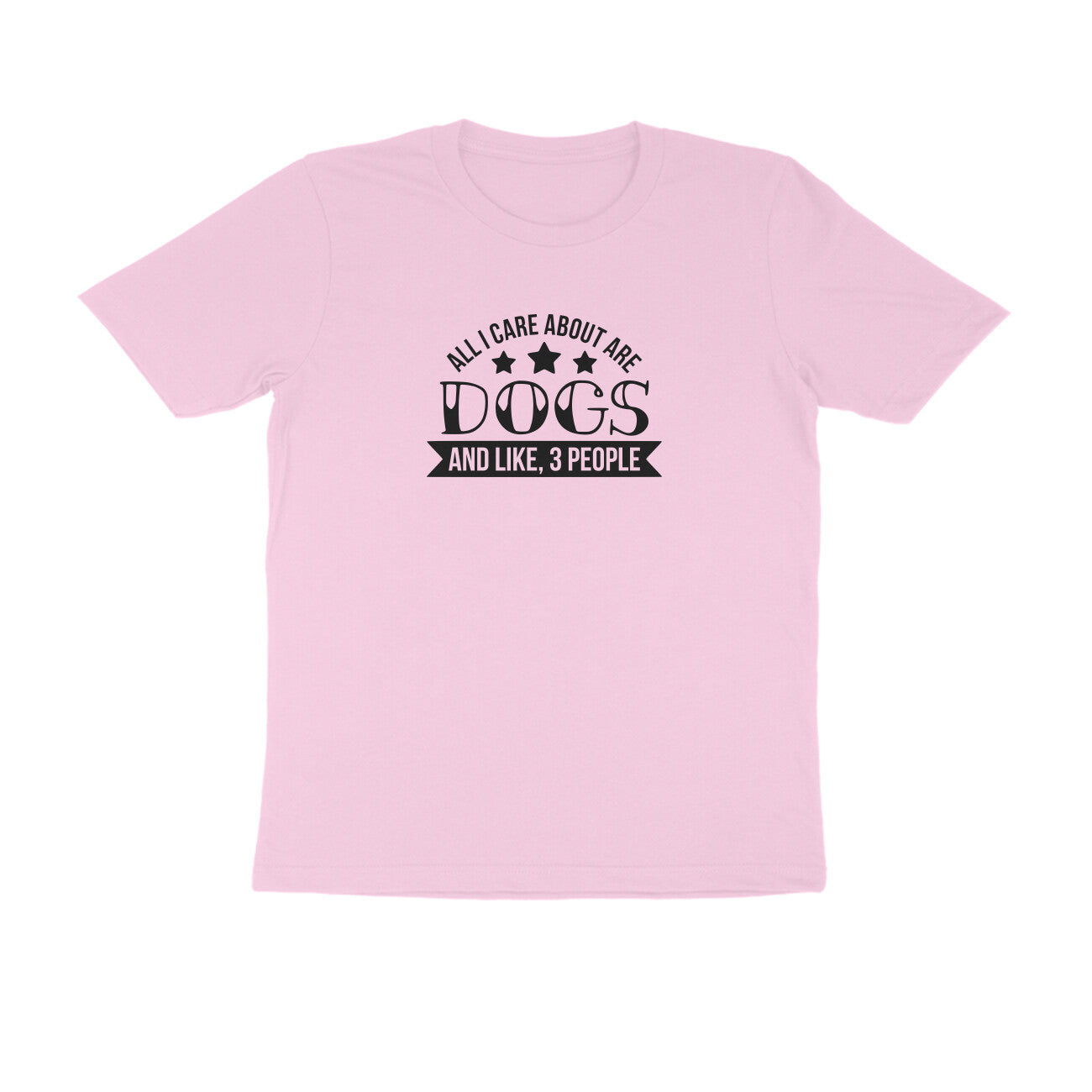 Stepevoli Clothing - Round Neck T-Shirt (Men) - Dogs Are My Life (9 Colours)