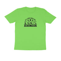 Stepevoli Clothing - Round Neck T-Shirt (Men) - Dogs Are My Life (9 Colours)