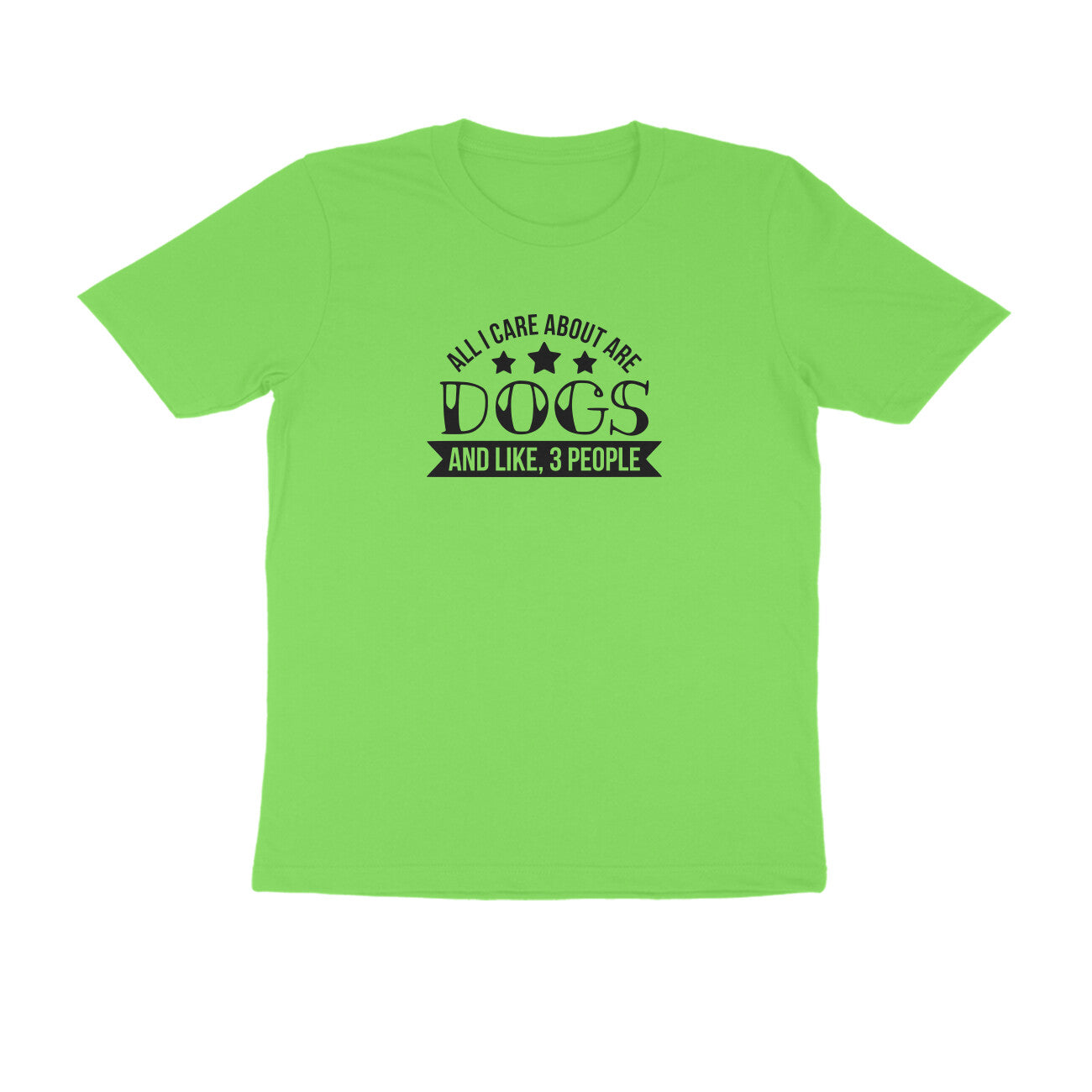 Stepevoli Clothing - Round Neck T-Shirt (Men) - Dogs Are My Life (9 Colours)