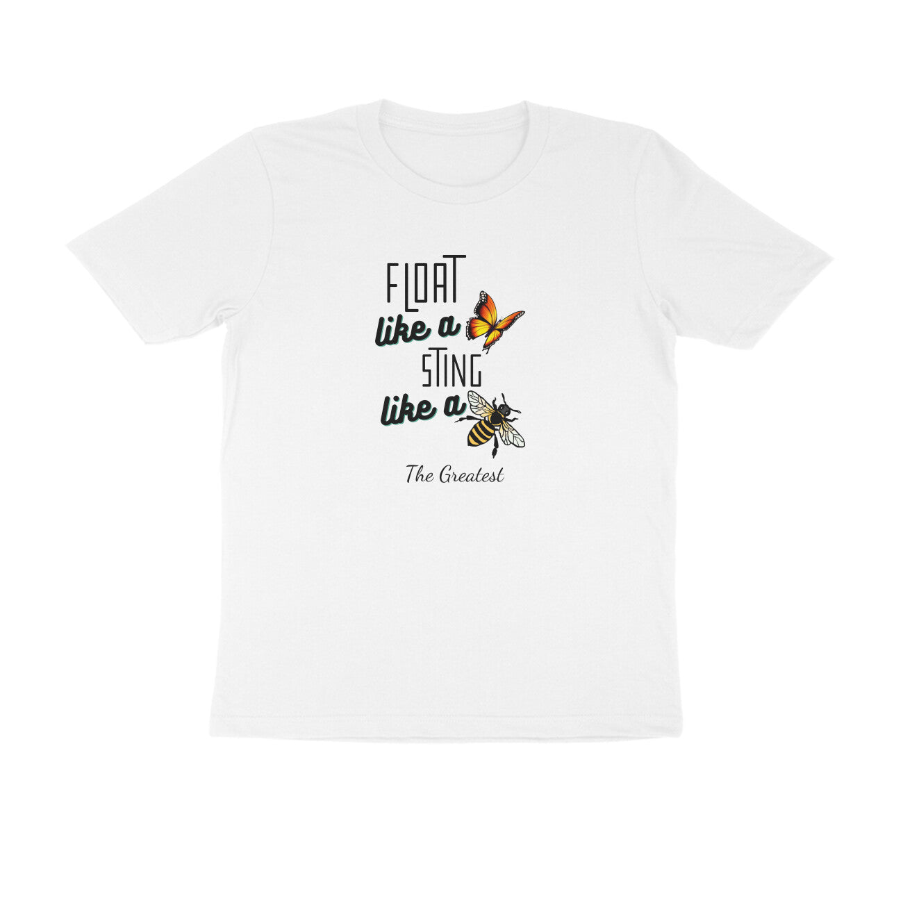 Stepevoli Clothing - Round Neck T-Shirt (Men) - Bee The Greatest (9 Colours)