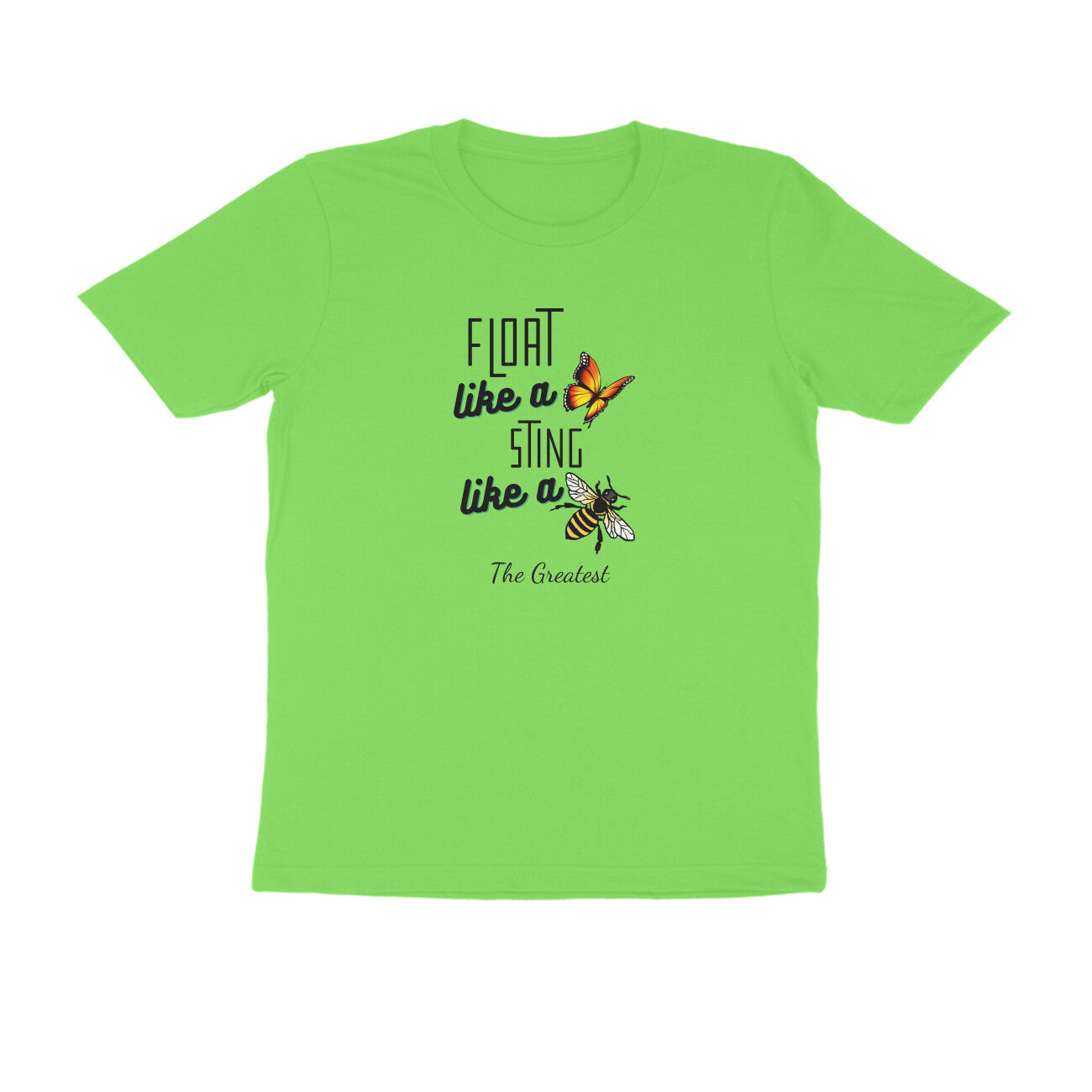 Stepevoli Clothing - Round Neck T-Shirt (Men) - Bee The Greatest (9 Colours)