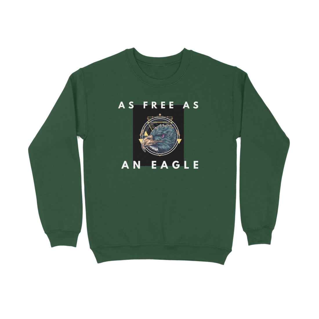 Stepevoli Clothing - Sweatshirt (Unisex) - As Free As An Eagle (5 Colours)