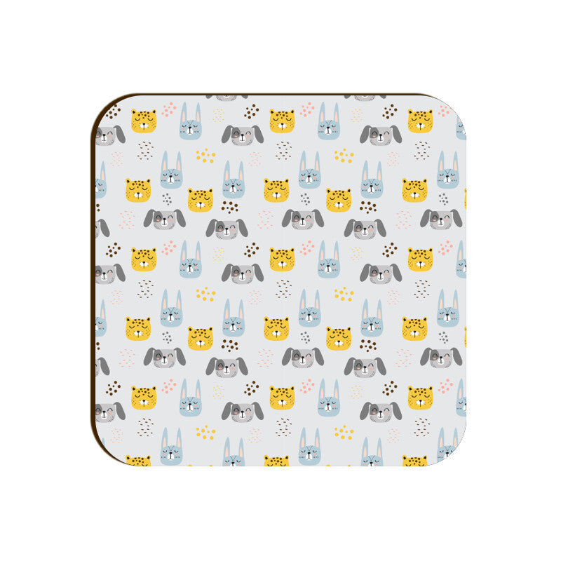 Stepevoli Coasters - Animal Friends Square Coaster