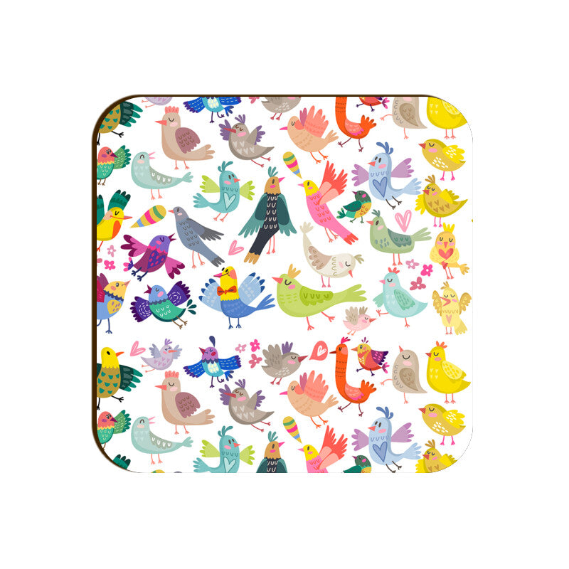 Stepevoli Coasters - Bird Brained Square Coaster