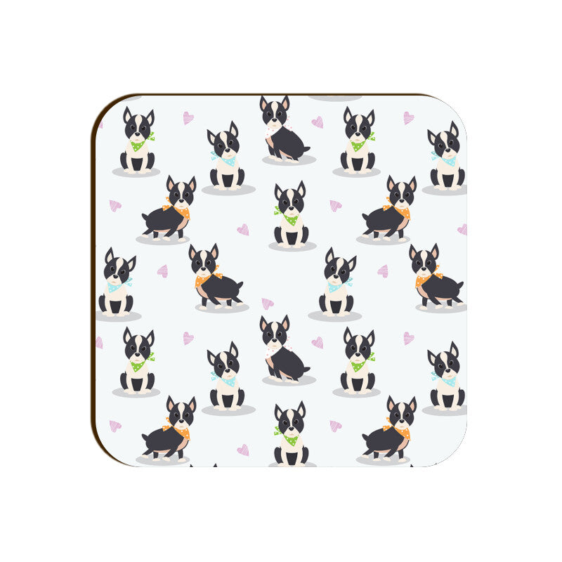 Stepevoli Coasters - French Bulldog Buddies Square Coaster