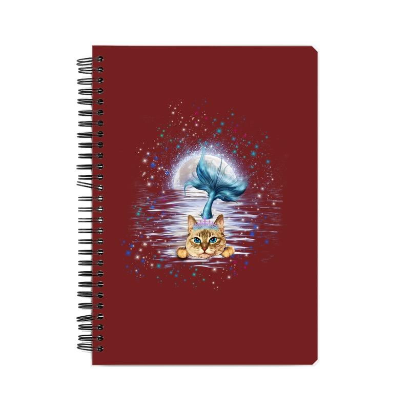 Stepevoli Notebooks - Little Meowmaid Cat Notebook