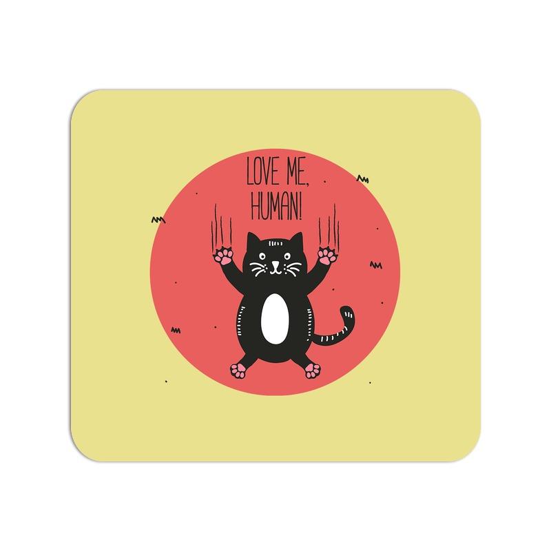 Stepevoli Mouse Pads - Love Me, Human Mouse Pad