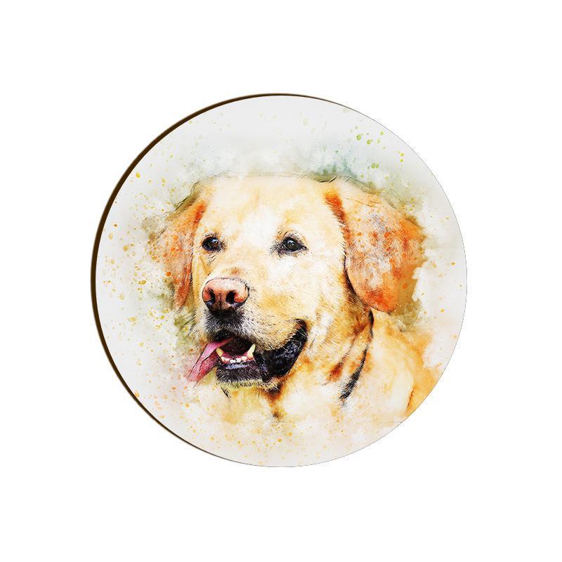 Stepevoli Coasters - Loving Lab Round Coaster