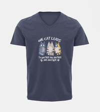 V Neck T-Shirt (Men) - Never Ending (4 Colours)