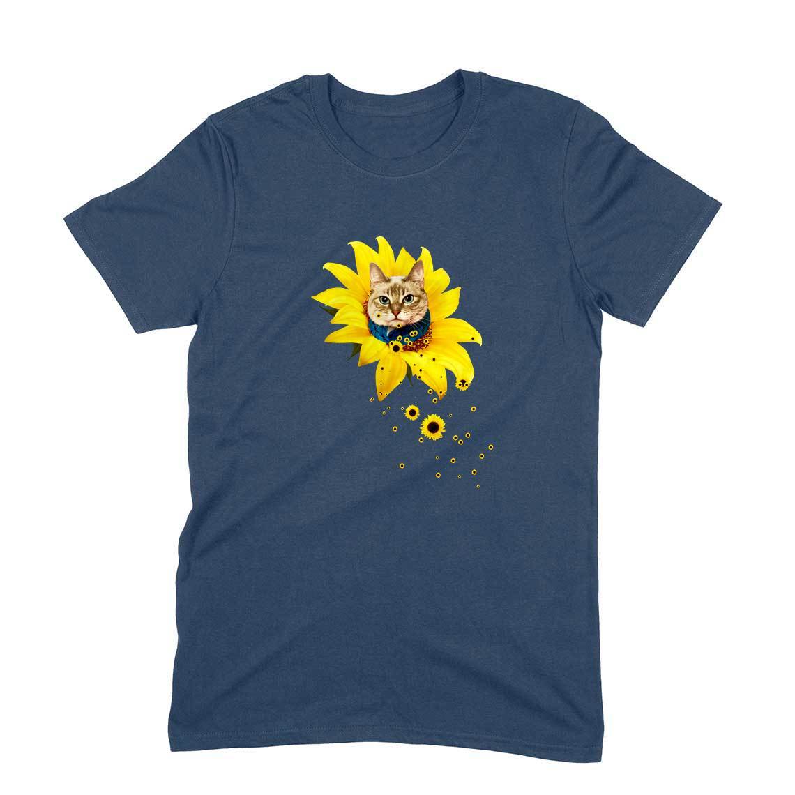 Stepevoli Clothing - Round Neck T-Shirt (Men) - A Meowment Of Sunshine (11 Colours)