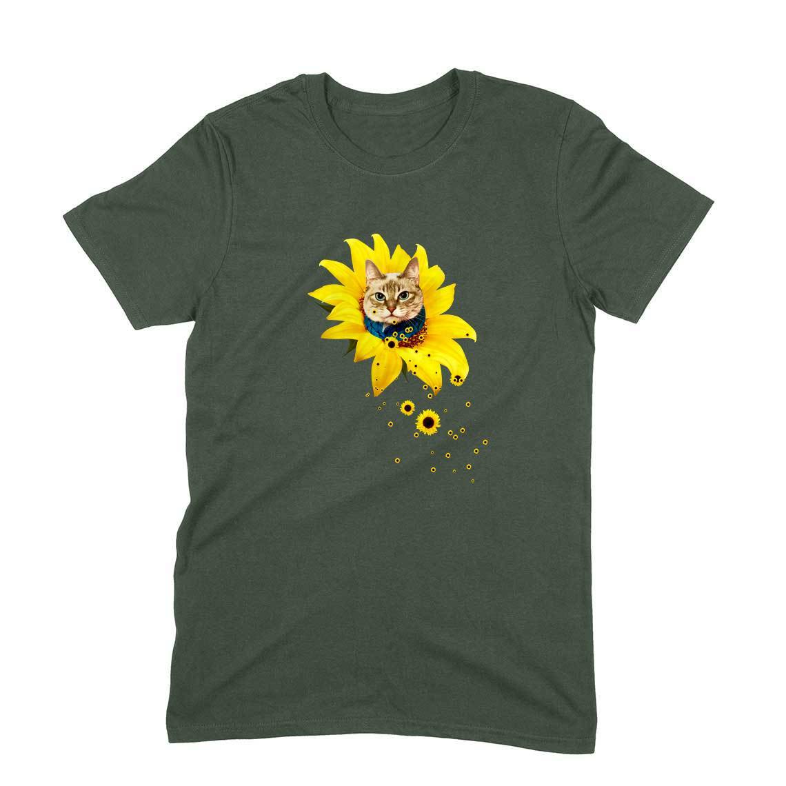 Stepevoli Clothing - Round Neck T-Shirt (Men) - A Meowment Of Sunshine (11 Colours)