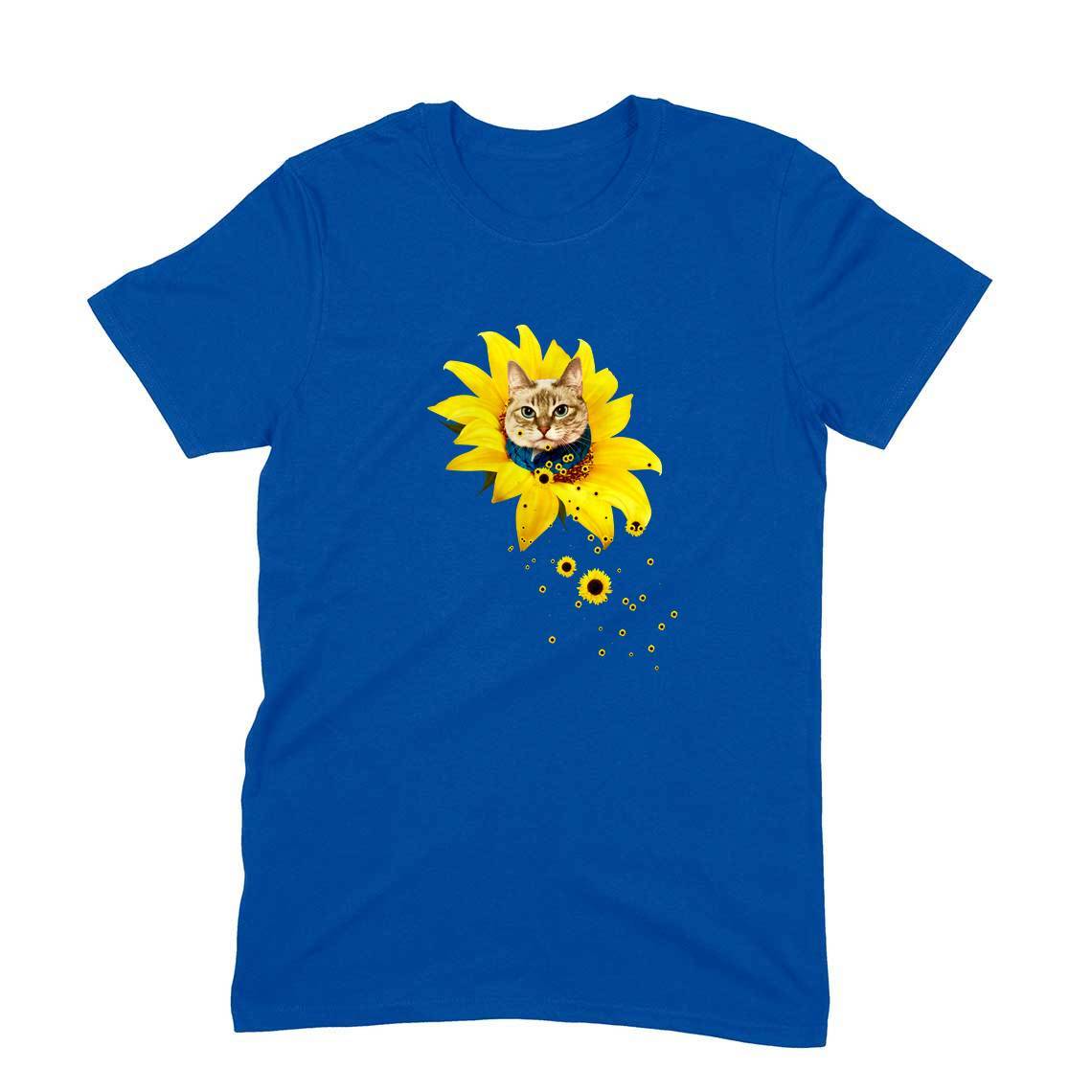 Stepevoli Clothing - Round Neck T-Shirt (Men) - A Meowment Of Sunshine (11 Colours)