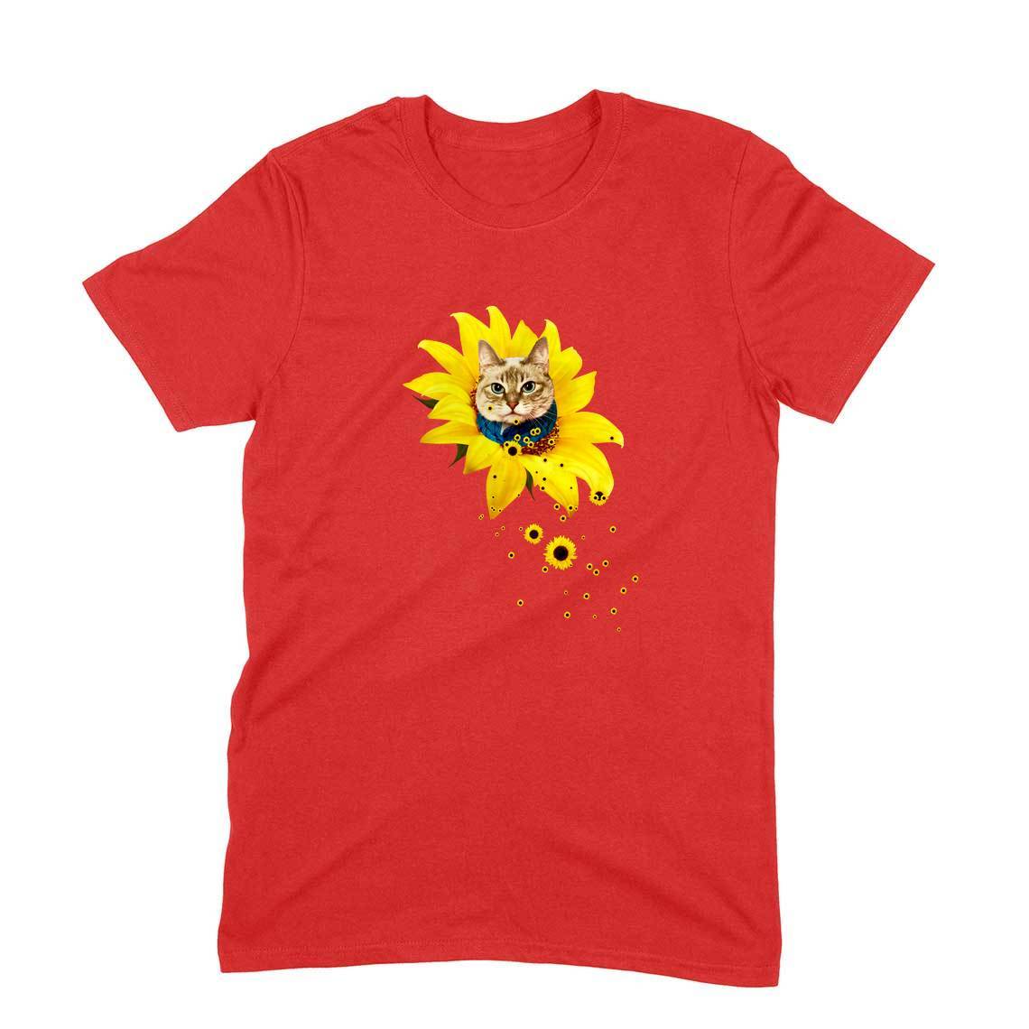 Stepevoli Clothing - Round Neck T-Shirt (Men) - A Meowment Of Sunshine (11 Colours)