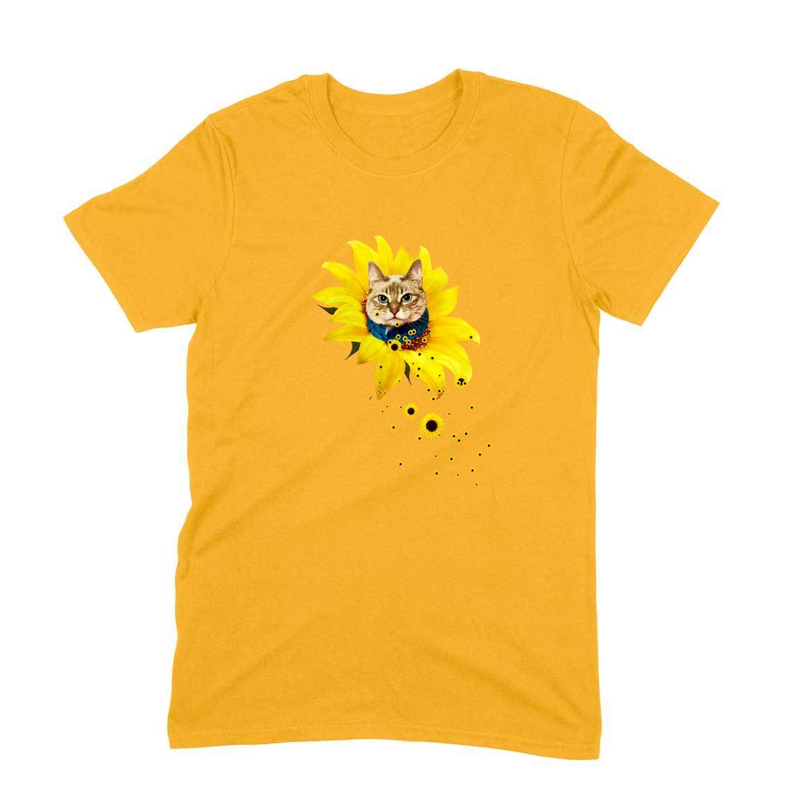 Stepevoli Clothing - Round Neck T-Shirt (Men) - A Meowment Of Sunshine (11 Colours)