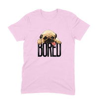 Stepevoli Clothing - Round Neck T-Shirt (Men) - Bored Pug Baby (10 Colours)