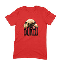 Stepevoli Clothing - Round Neck T-Shirt (Men) - Bored Pug Baby (10 Colours)