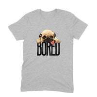 Stepevoli Clothing - Round Neck T-Shirt (Men) - Bored Pug Baby (10 Colours)