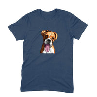 Stepevoli Clothing - Round Neck T-Shirt (Men) - Bright As A Boxer (11 Colours)