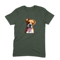 Stepevoli Clothing - Round Neck T-Shirt (Men) - Bright As A Boxer (11 Colours)
