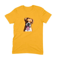 Stepevoli Clothing - Round Neck T-Shirt (Men) - Bright As A Boxer (11 Colours)