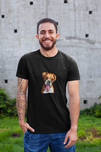 Stepevoli Clothing - Round Neck T-Shirt (Men) - Bright As A Boxer (11 Colours)