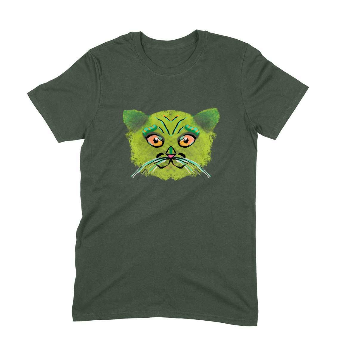 Stepevoli Clothing - Round Neck T-Shirt (Men) - British Shorthair Victorian Cat (11 Colours)