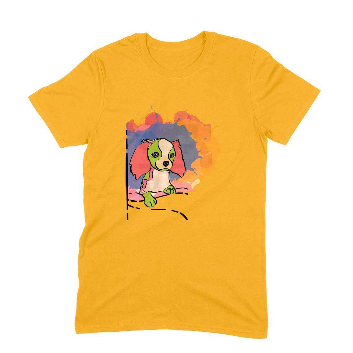 Stepevoli Clothing - Round Neck T-Shirt (Men) - Cavalier King Charles Spaniel (11 Colours)