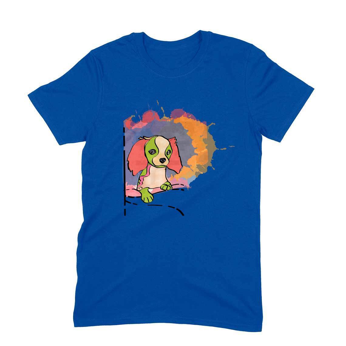 Stepevoli Clothing - Round Neck T-Shirt (Men) - Cavalier King Charles Spaniel (11 Colours)