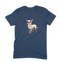 Stepevoli Clothing - Round Neck T-Shirt (Men) - Chatty Chihuahua (11 Colours)