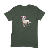 Stepevoli Clothing - Round Neck T-Shirt (Men) - Chatty Chihuahua (11 Colours)