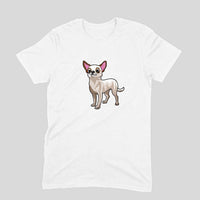Stepevoli Clothing - Round Neck T-Shirt (Men) - Chatty Chihuahua (11 Colours)
